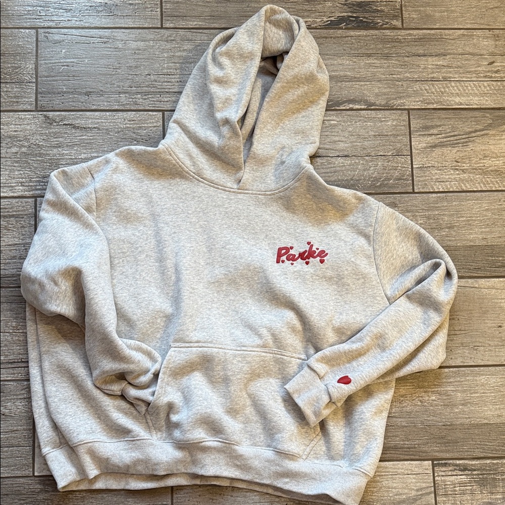 Parke Gray Hoodie Sweatshirt for Women